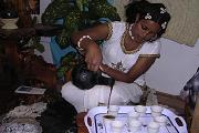 Traditional coffee ceremony