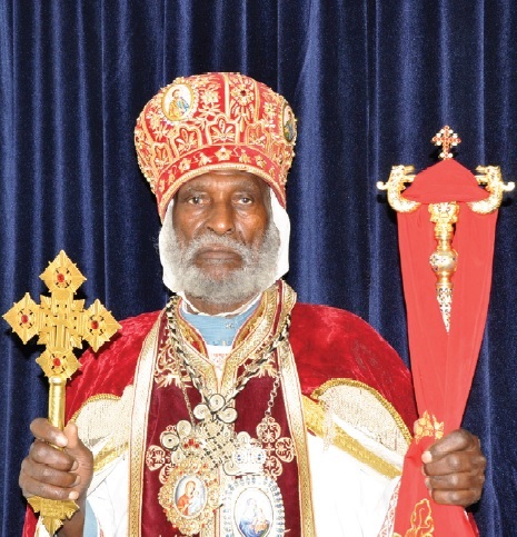 His Holiness Abune Dioskoros, 4th Patriarch of the Eritrean Orthodox Tewahdo Church.
