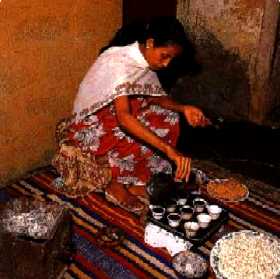 The Eritrean coffee ceremony.