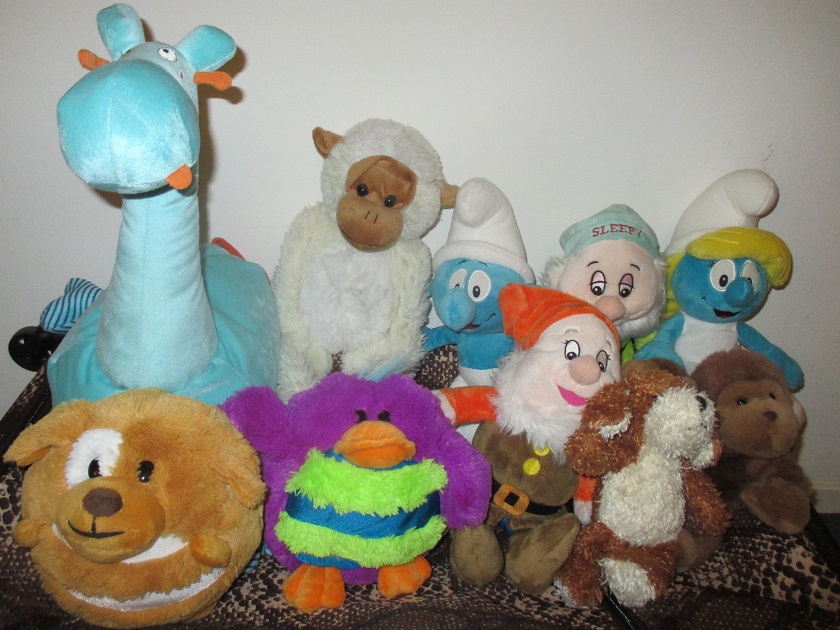 Plush animals for the babies in Asmara orphanage.