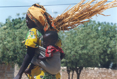 Woman with child Barentu - Eritea