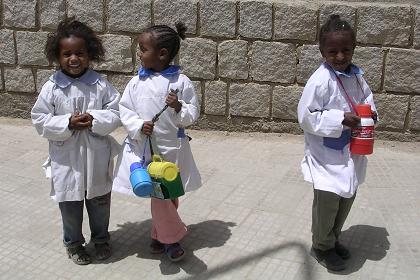 School children Dekemhare.