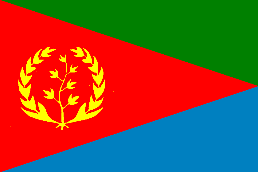 Official flag of the State of Eritrea