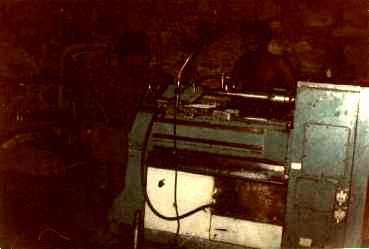 Subterranean workshop of Freedom fighters at Amberbet (1983)