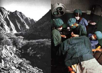 The Valley of Orota with a subterranean hospital, which stretches along 5 kilometers