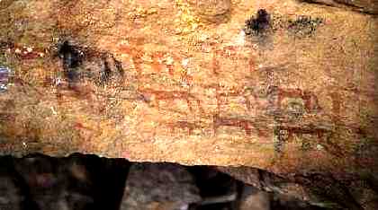Ancient rock paintings - Eritrea