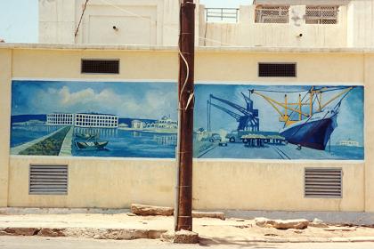 Wall painting Massawa - Eritrea
