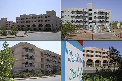 Images of the new build Massawa Housing Complex (2000)