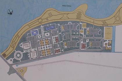 Map of the Massawa Housing Complex.
