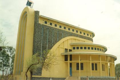 Coptic church of St. Giorghis in Mendefera