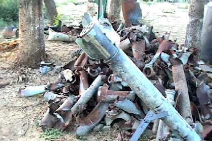 Remains of an Ethiopian Mig shot down by EPLF fighters
