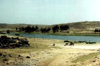 Lake near the village of Emba Derho - Eritrea